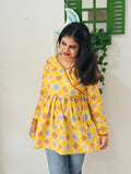 Sunshine Wrap Flare Kurti