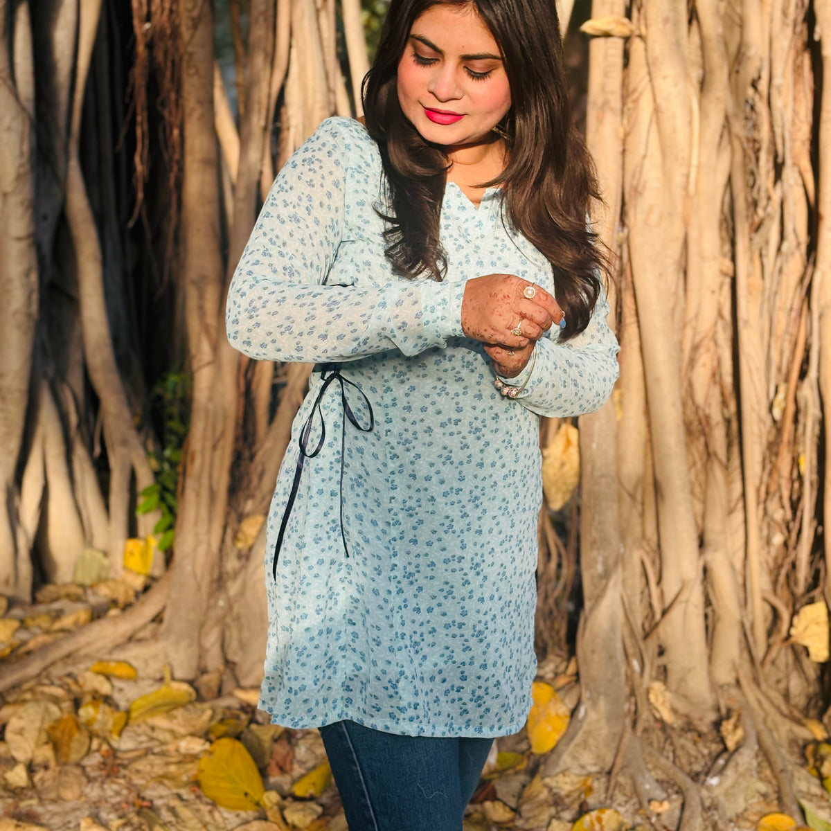 Erica Mist Corset Kurti