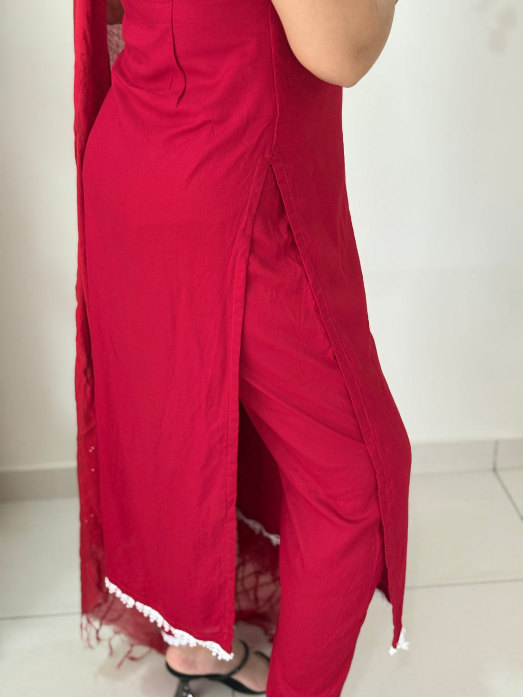 Kumkum Cigarette Pant Suit Set ❤️✨