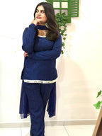 Navy Vintage Grace Suit