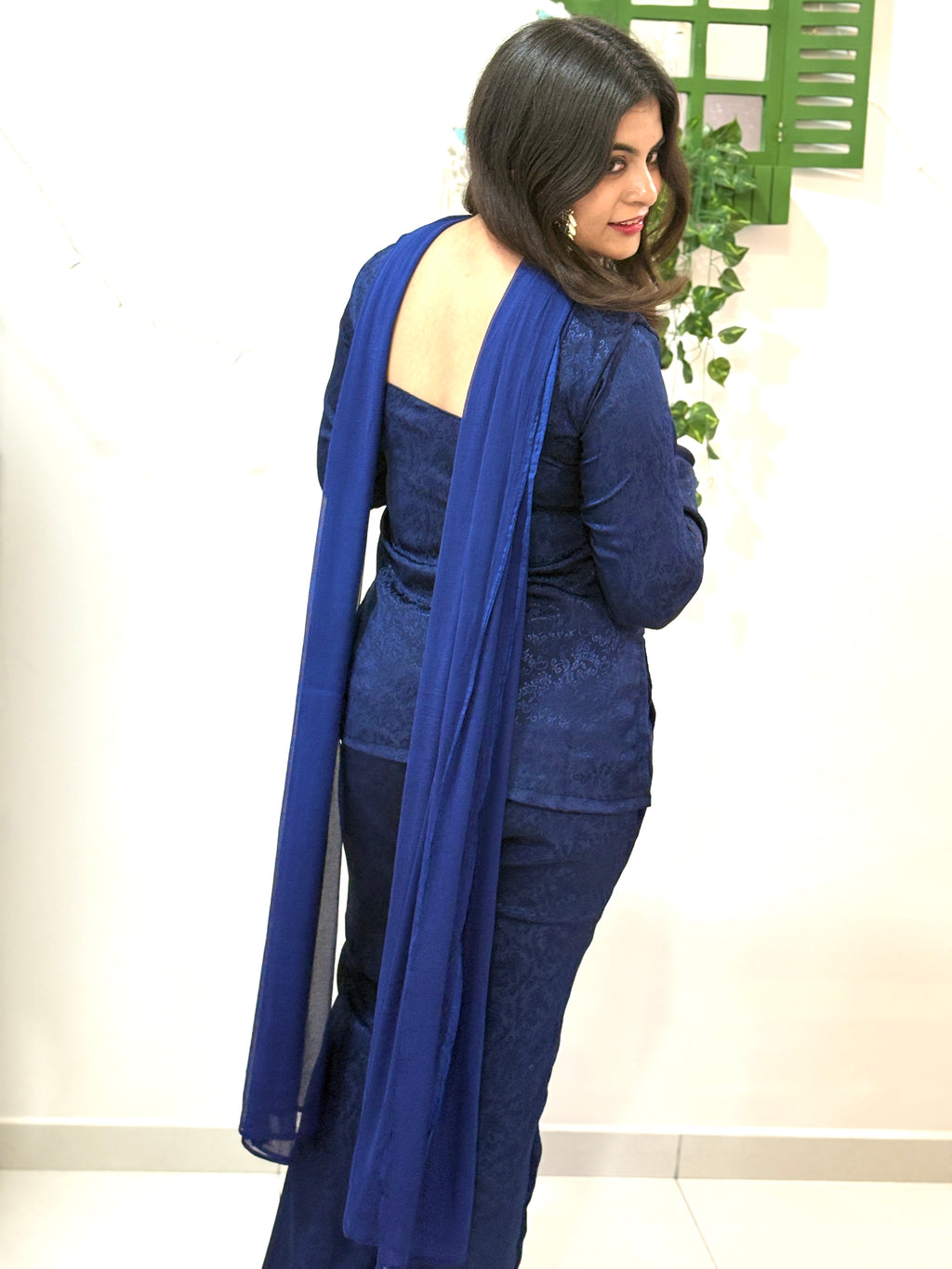 Navy Vintage Grace Suit