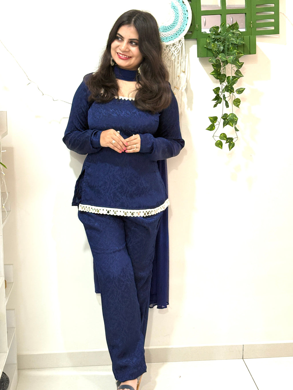 Navy Vintage Grace Suit