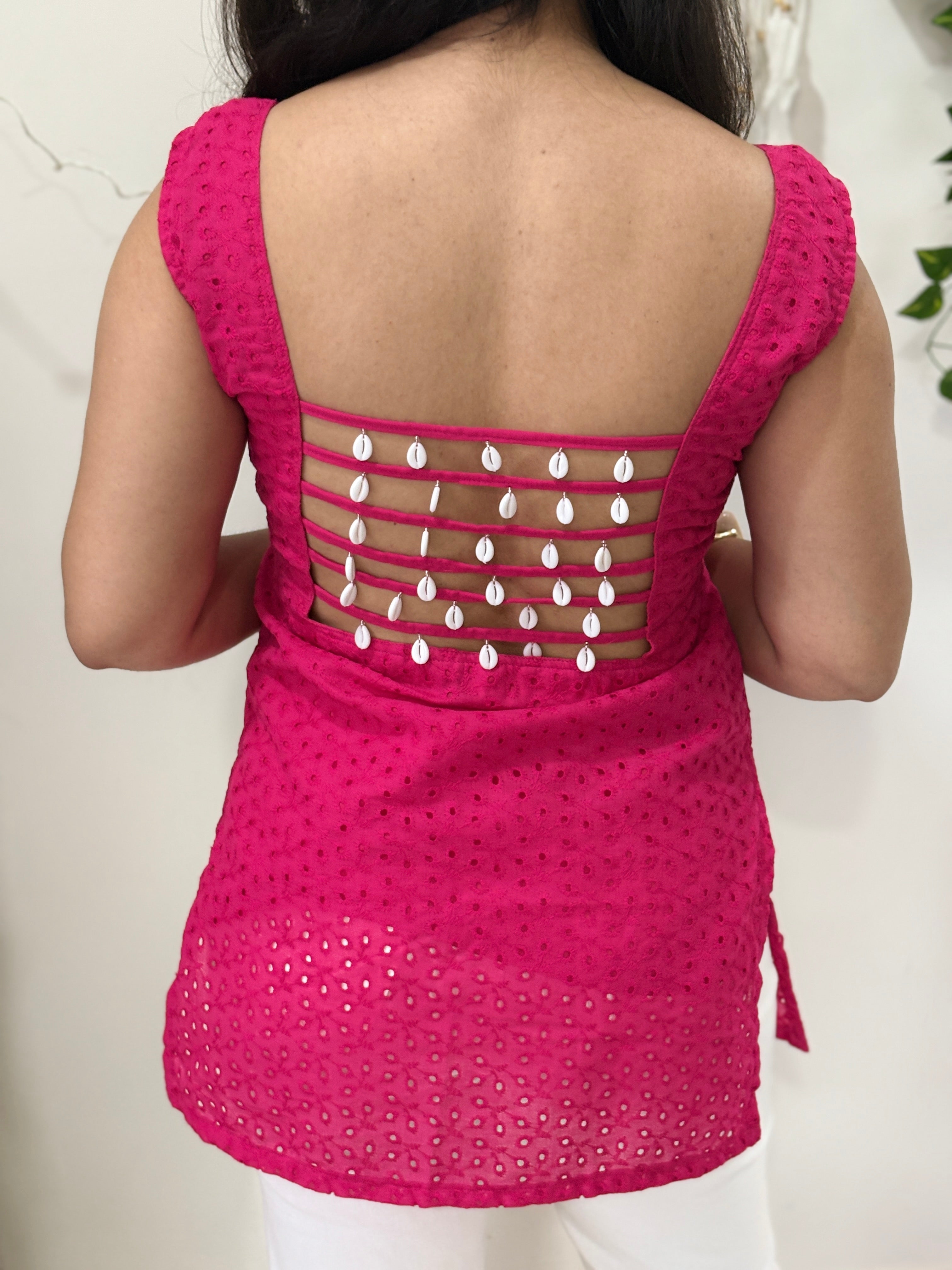 Rani Shell Ladder Kurti