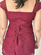 Wine Hakoba Chikan Kurti