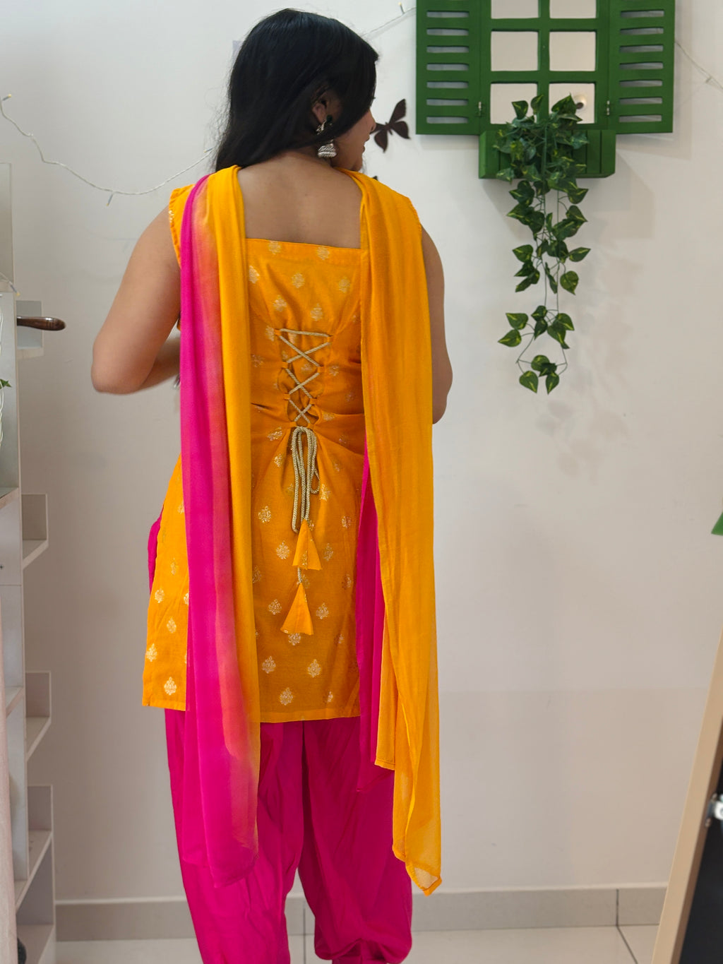 Basanti Patiala Suit Set