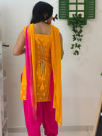 Basanti Patiala Suit Set