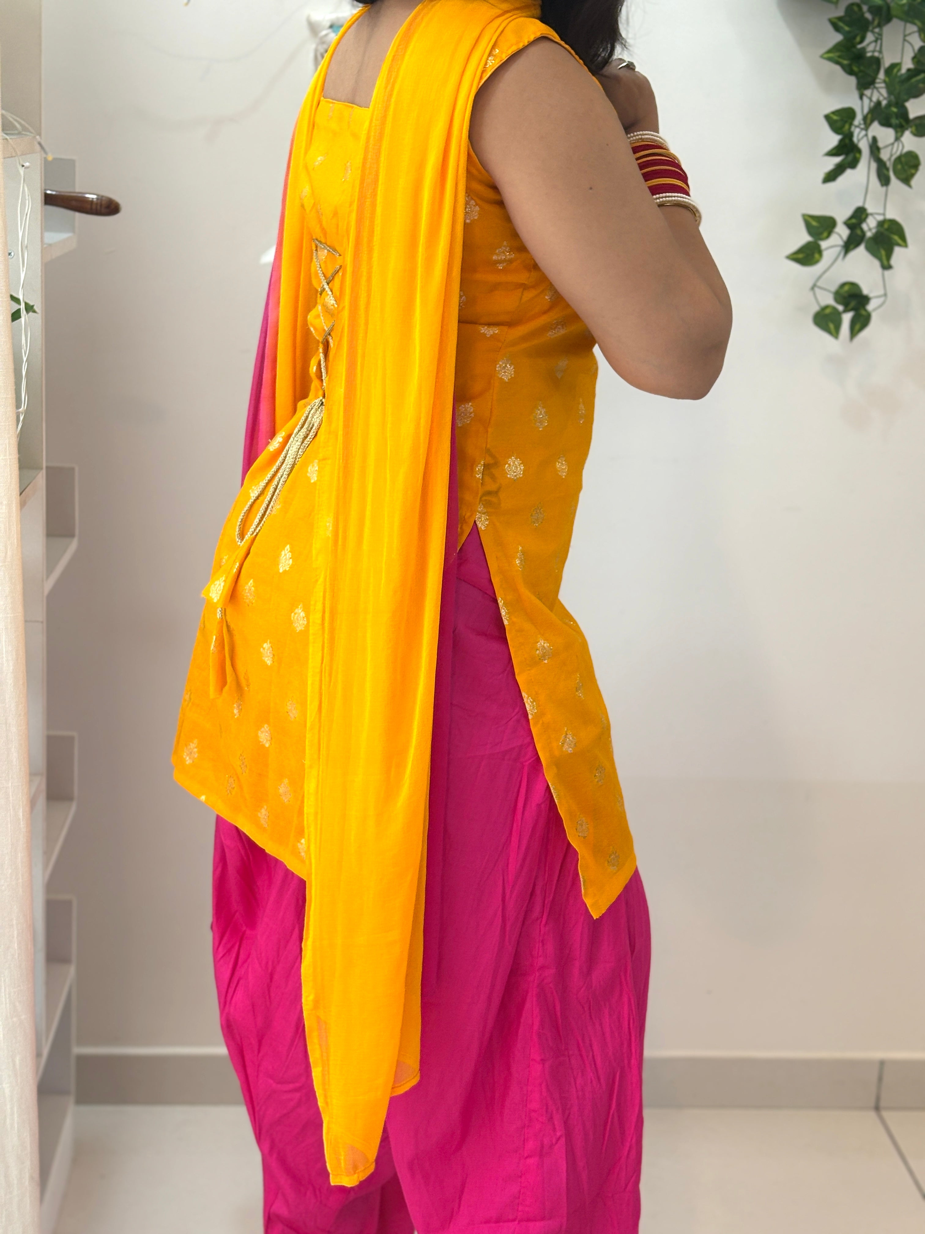 Basanti Patiala Suit Set