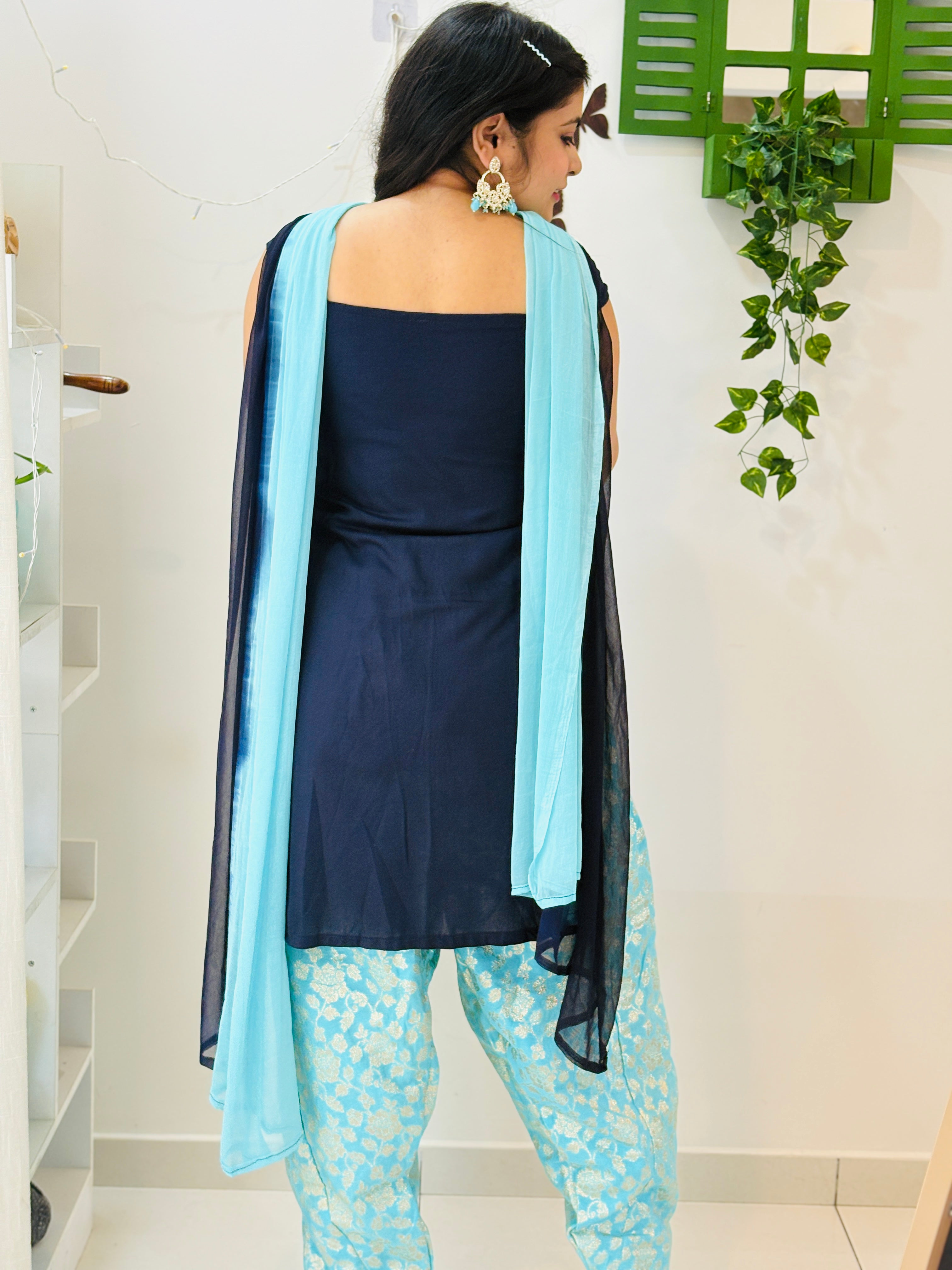 Neelika Patiala Suit Set