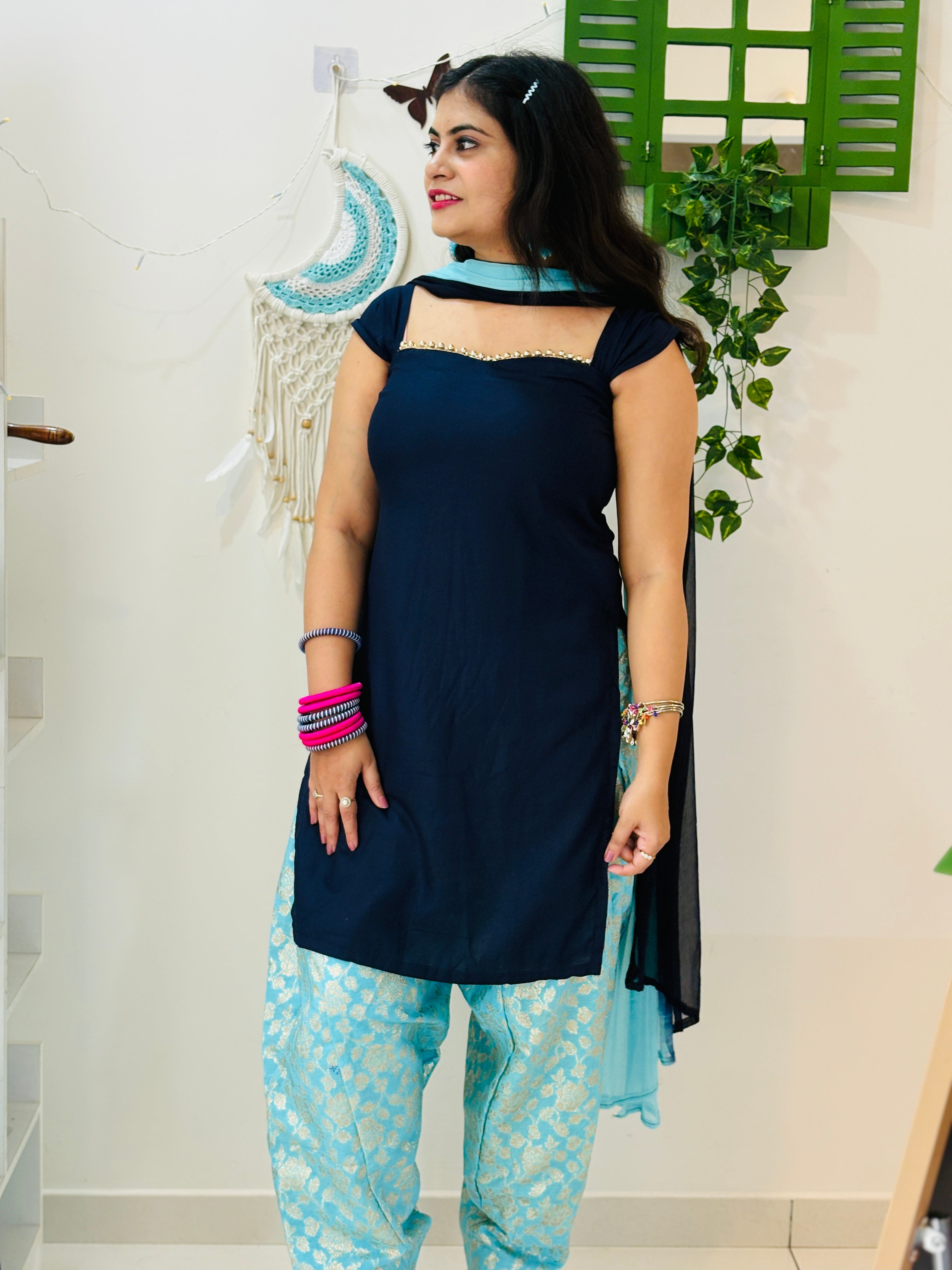 Neelika Patiala Suit Set