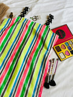 Rainbow Muse Lace Strap Kurti