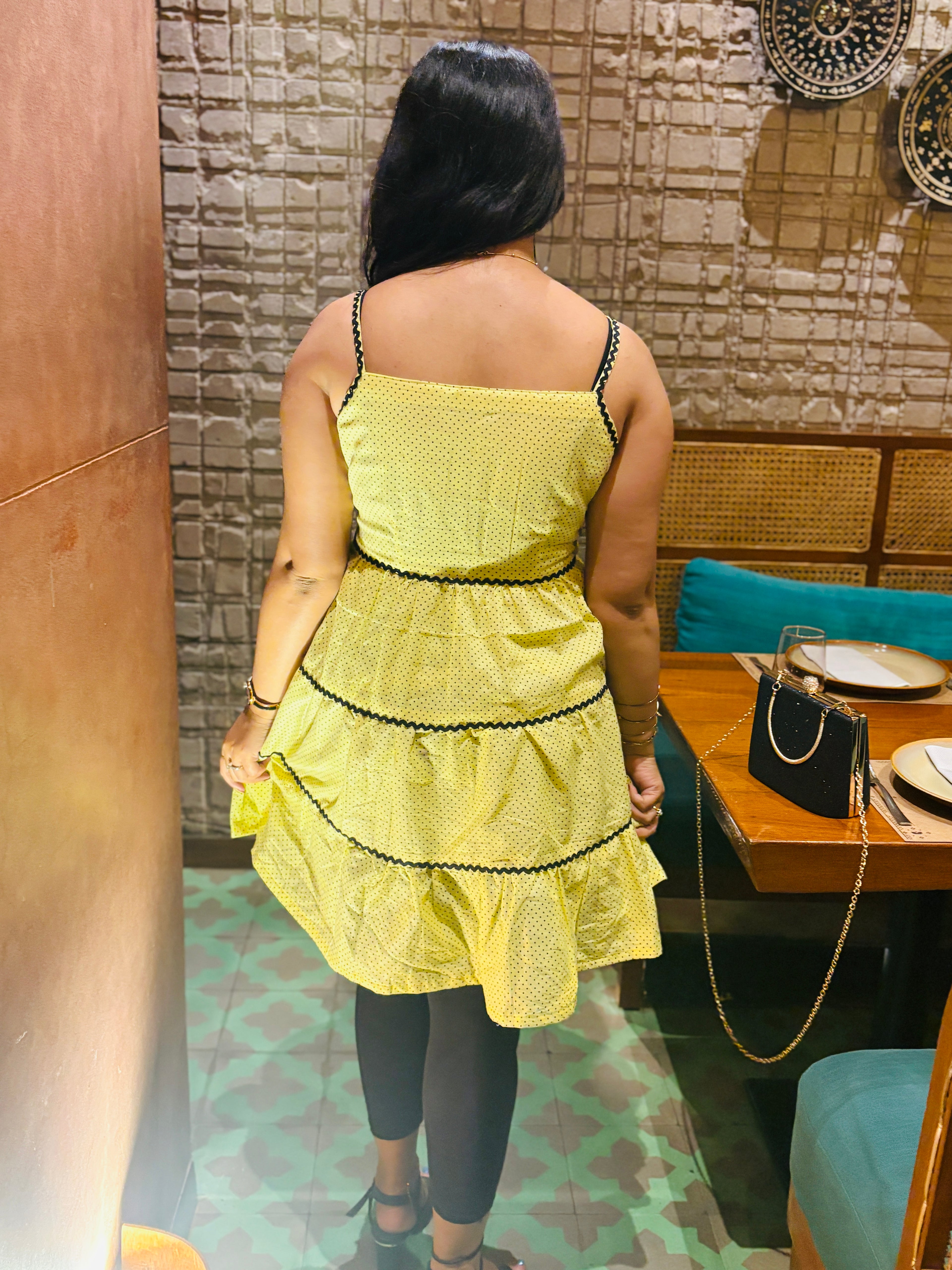 Buttercup ZigZag Charm kurti