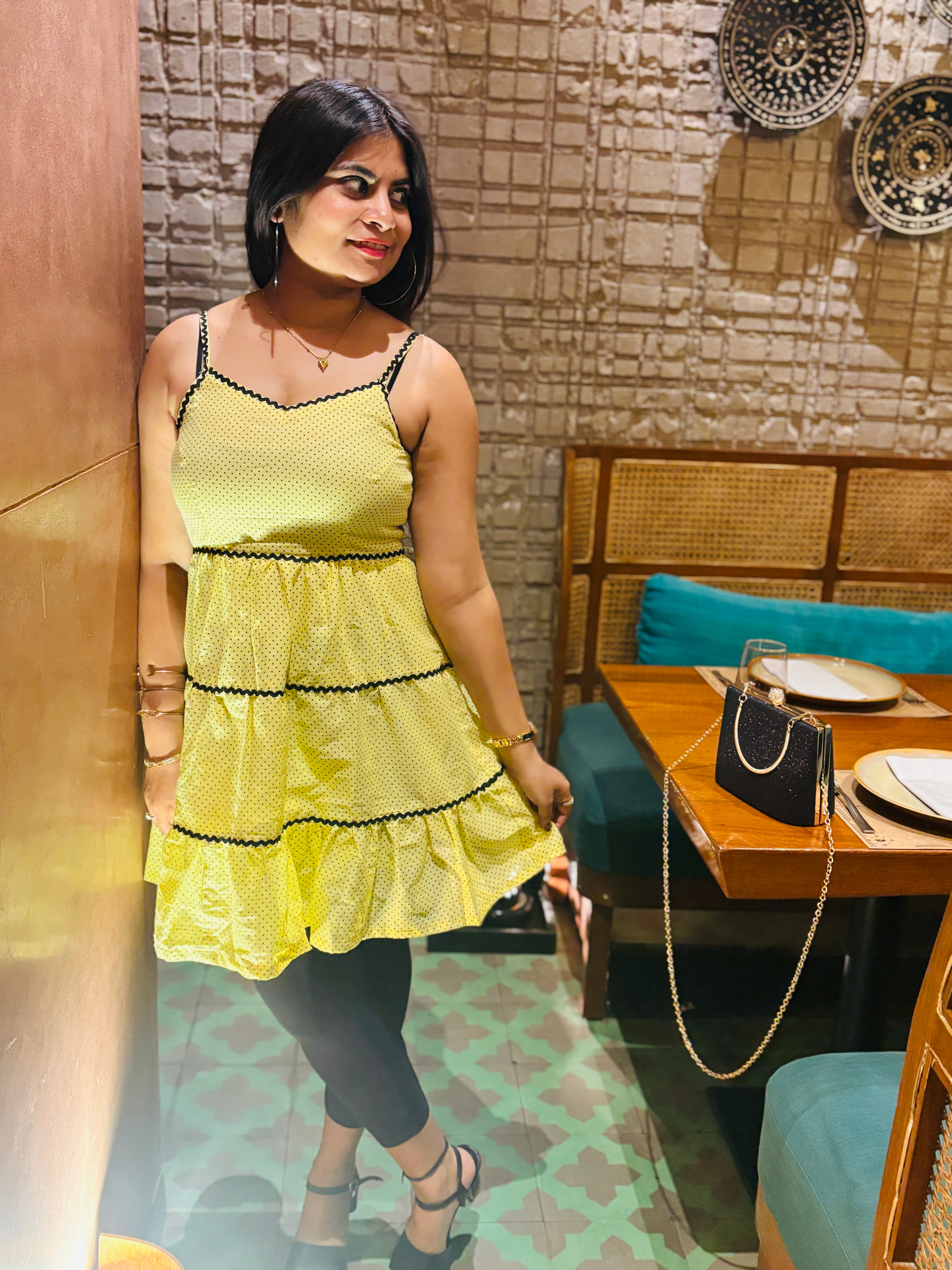 Buttercup ZigZag Charm kurti