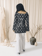 Saanjh Corset Bell Sleeve Kurti