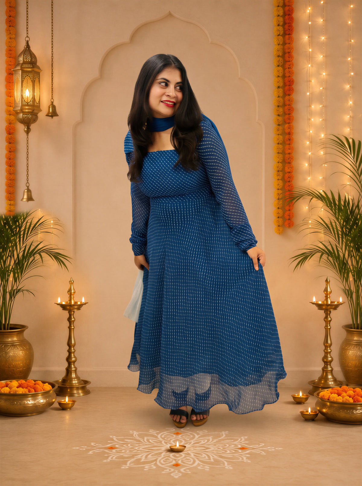 Saumya Anarkali Suit Set
