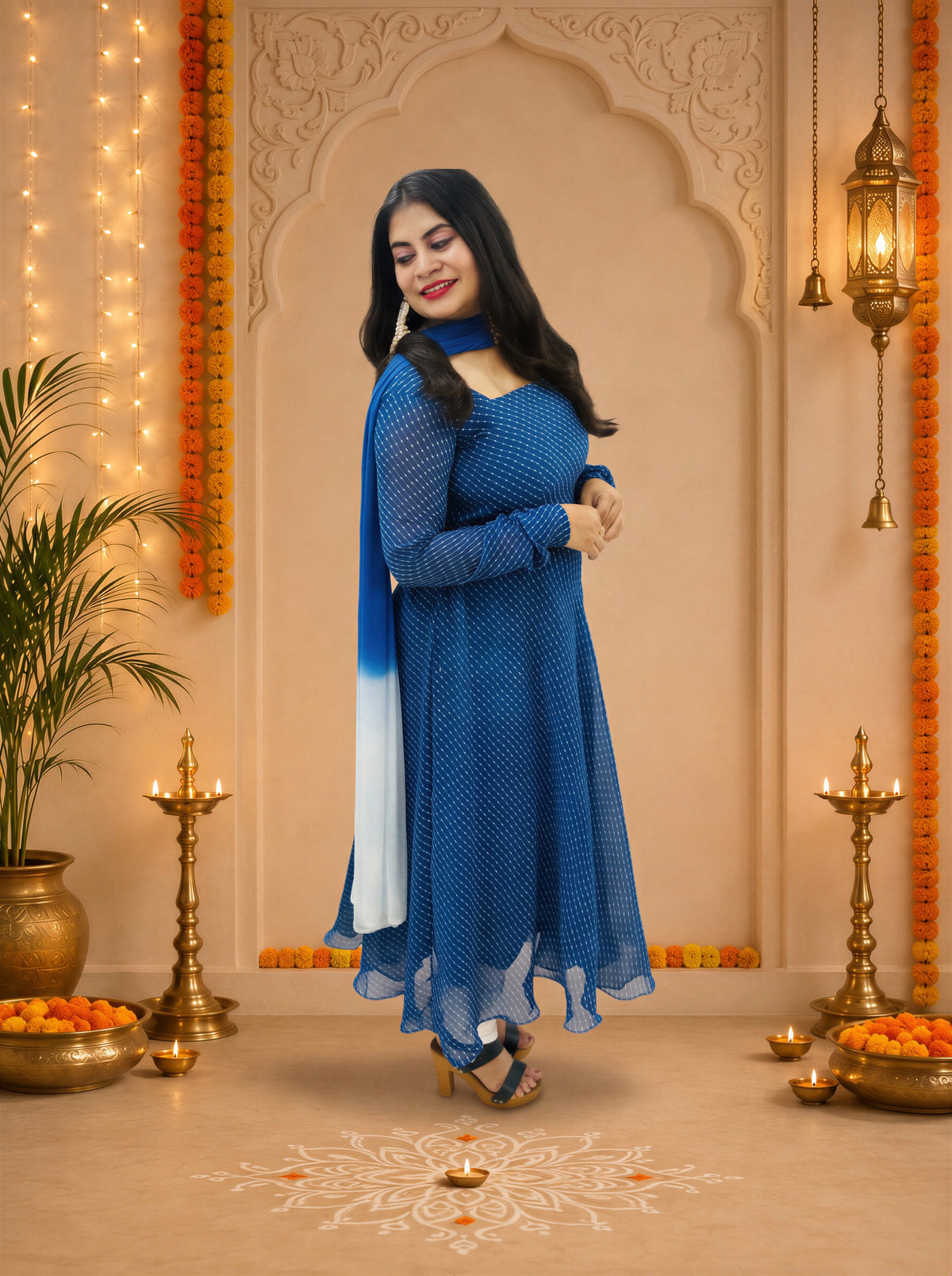 Saumya Anarkali Suit Set