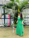 Mohini – Bandhani Bliss Mehndi Dress