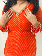 Amber Kota Doria Kurti