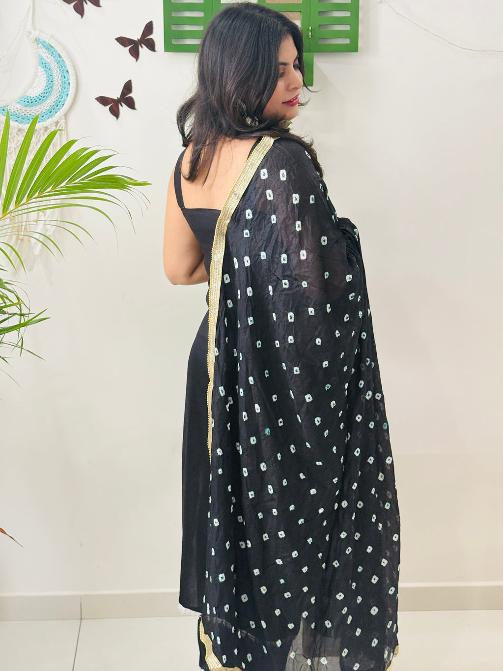 Siyah Grace Cigarette Pant Suit