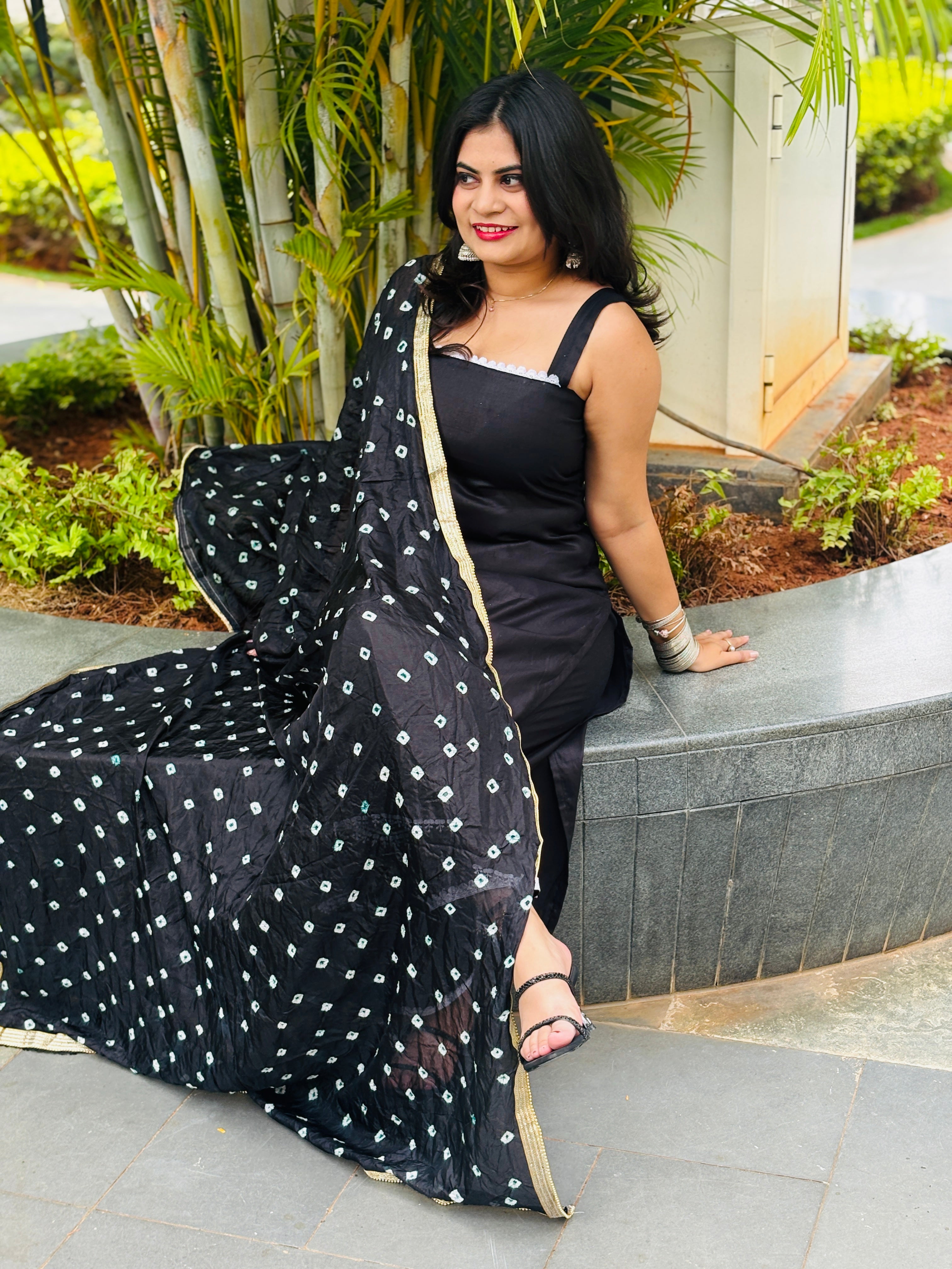 Siyah Grace Cigarette Pant Suit