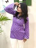 Voilet Whisper Kurti
