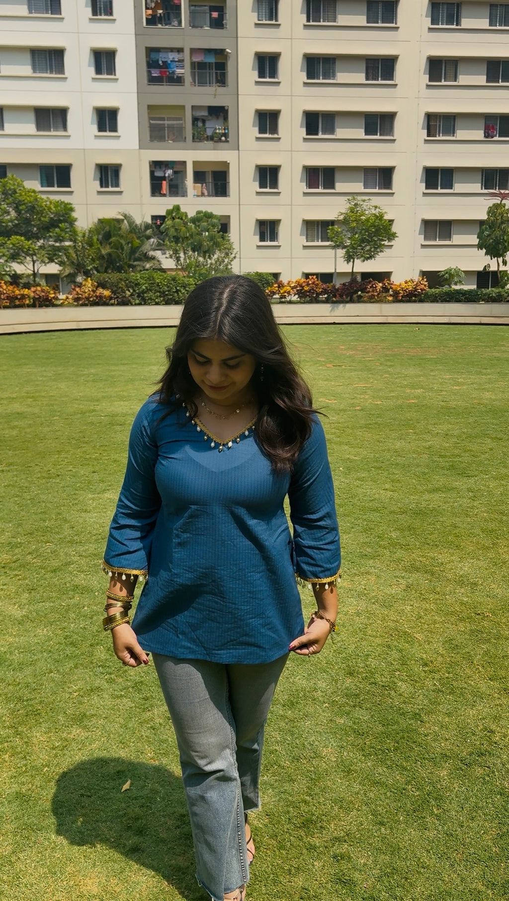 Sapphire Pearl Breeze Kurti