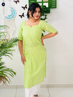Lime Grace Office Kurti