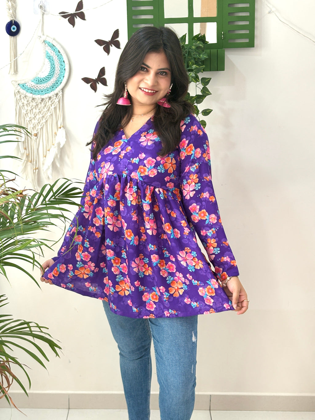 Violet Grace Alia Cut Kurti