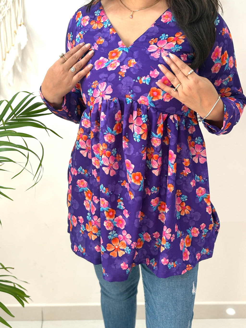 Violet Grace Alia Cut Kurti