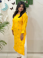 Sunlit Meadow Office Kurta