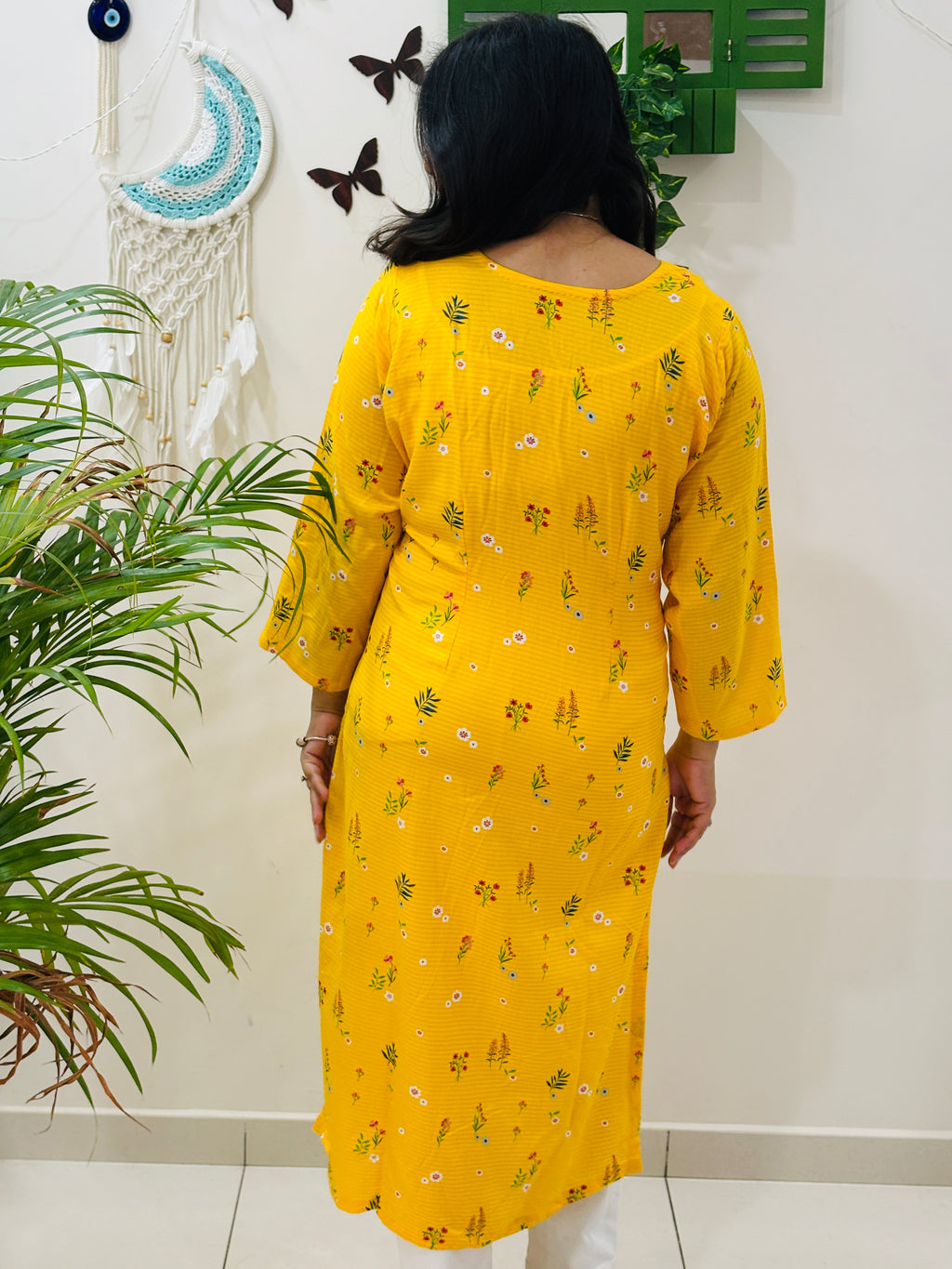 Sunlit Meadow Office Kurta