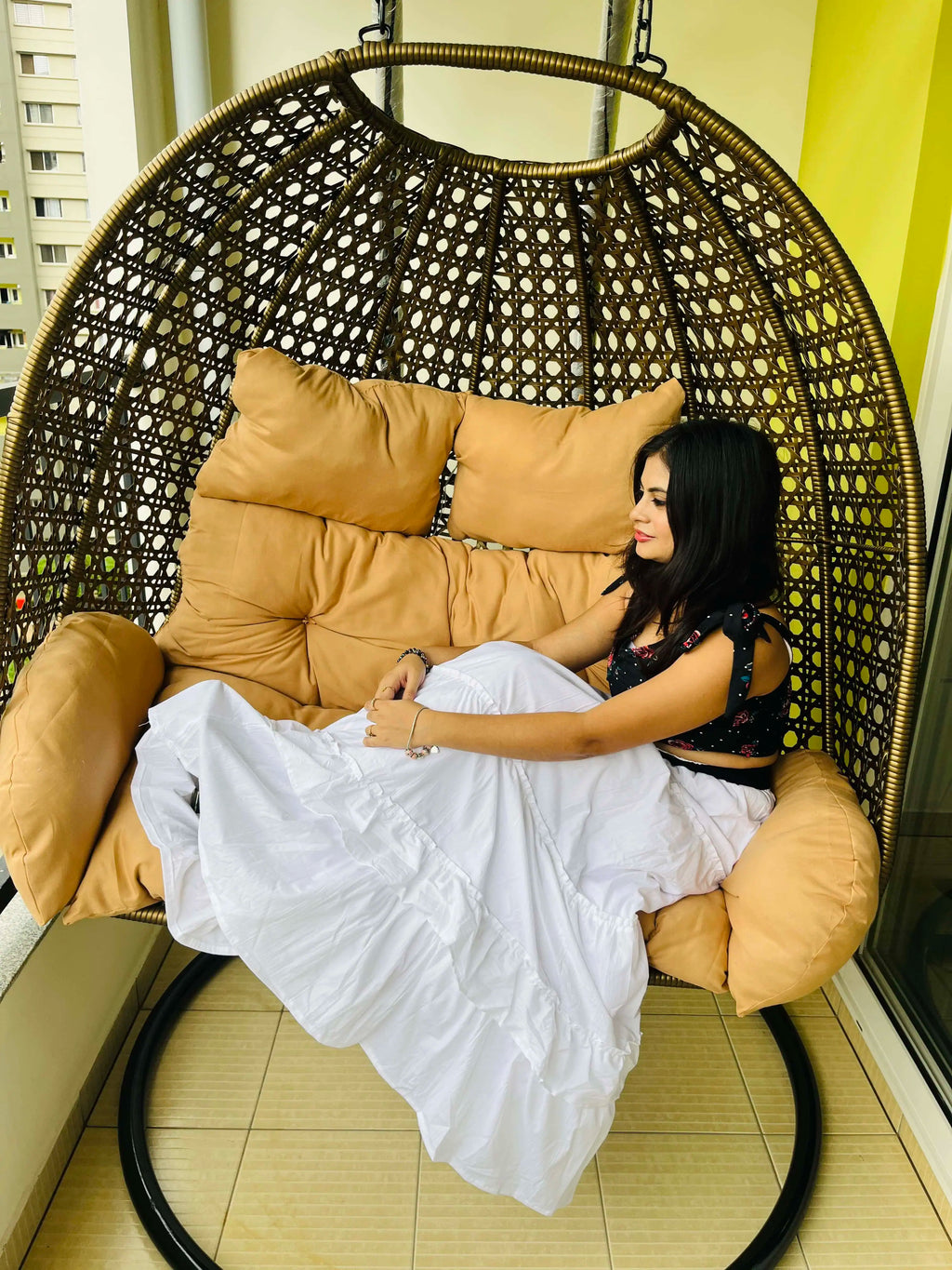 Tiered Fairy White Long Skirt