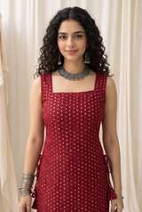 Madhuri Mirrorwork Kurti – Mehrun