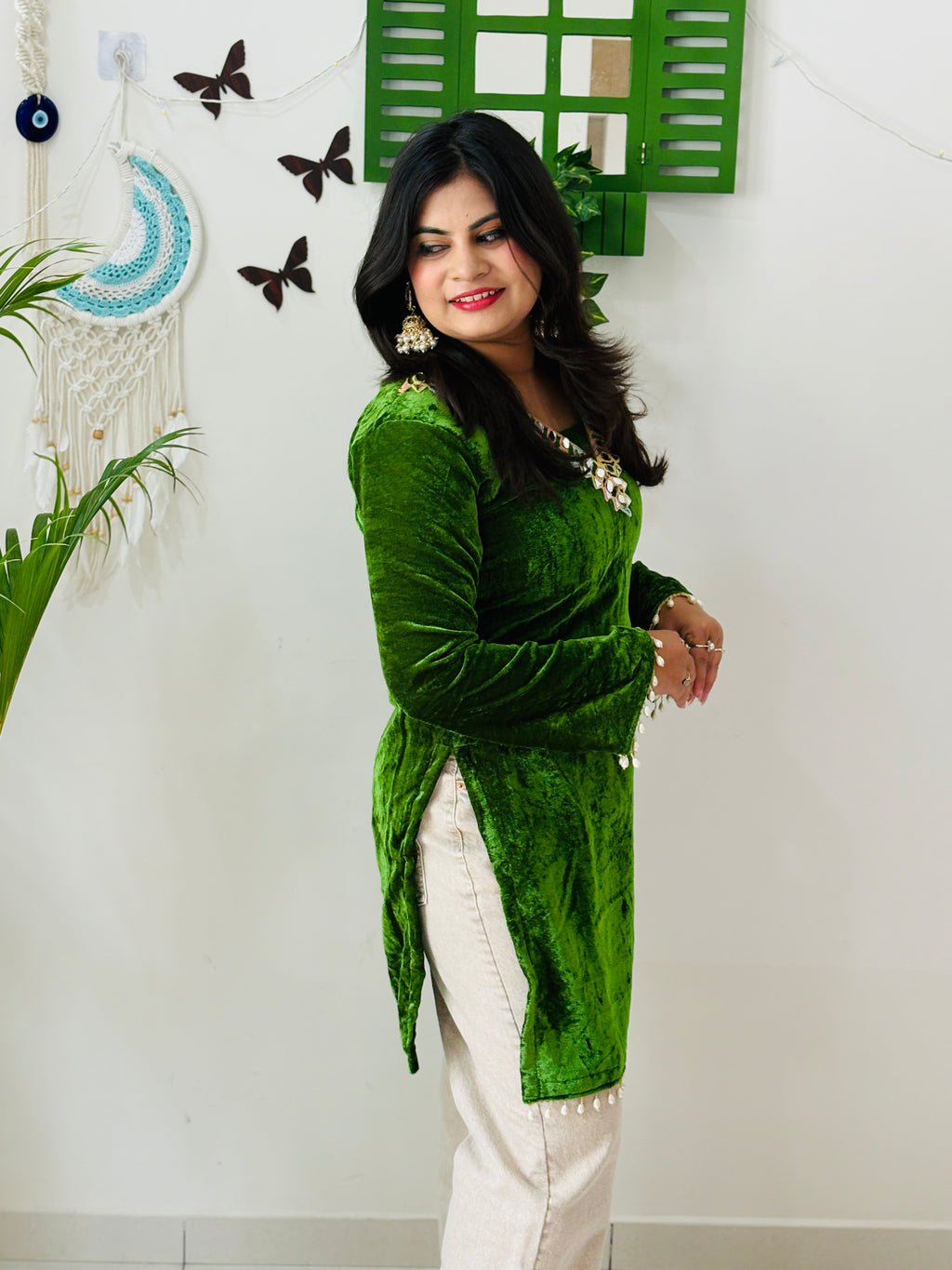 Emerald Noor Pakistani Kurti