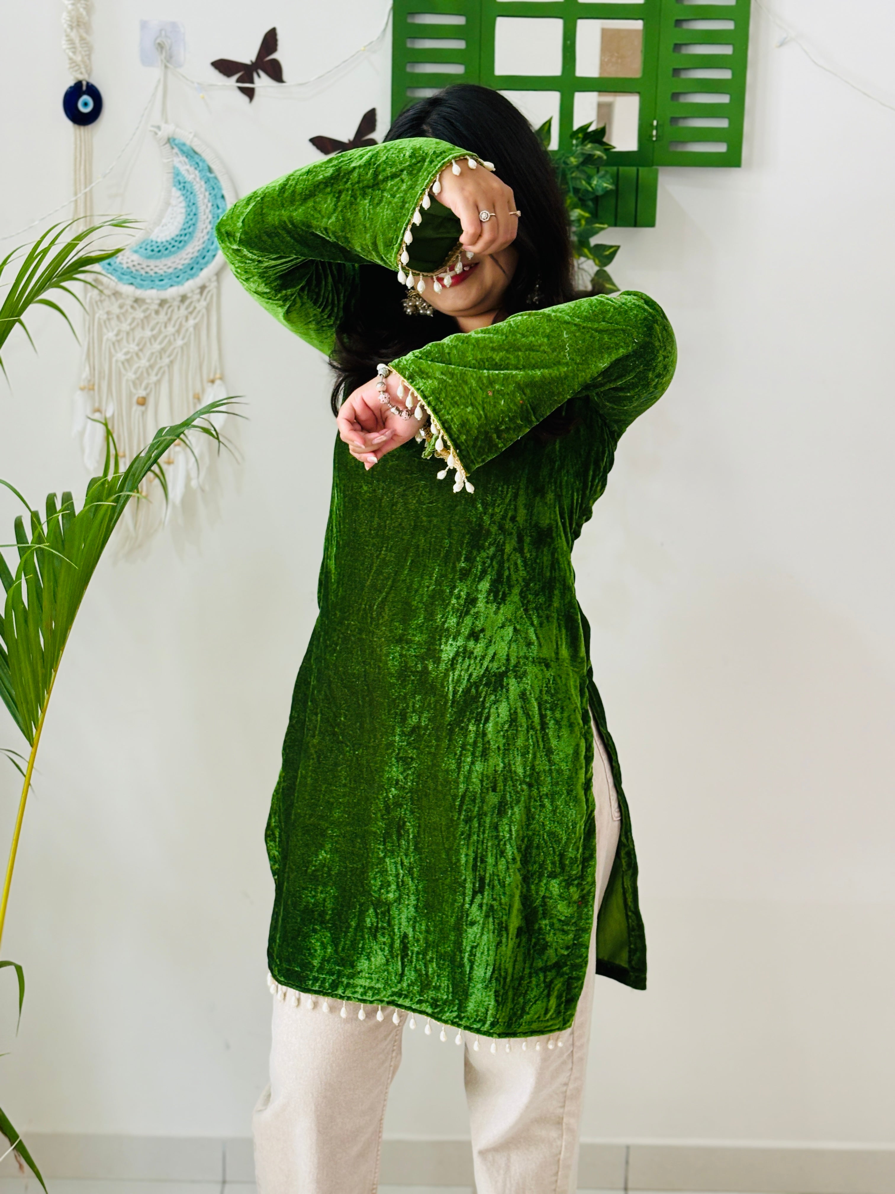 Emerald Noor Pakistani Kurti