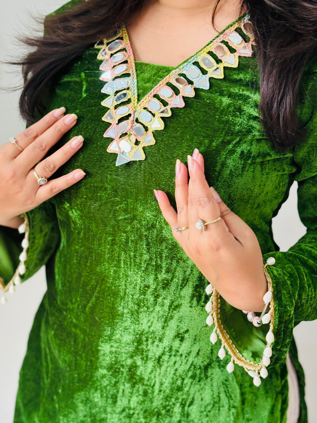 Emerald Noor Pakistani Kurti