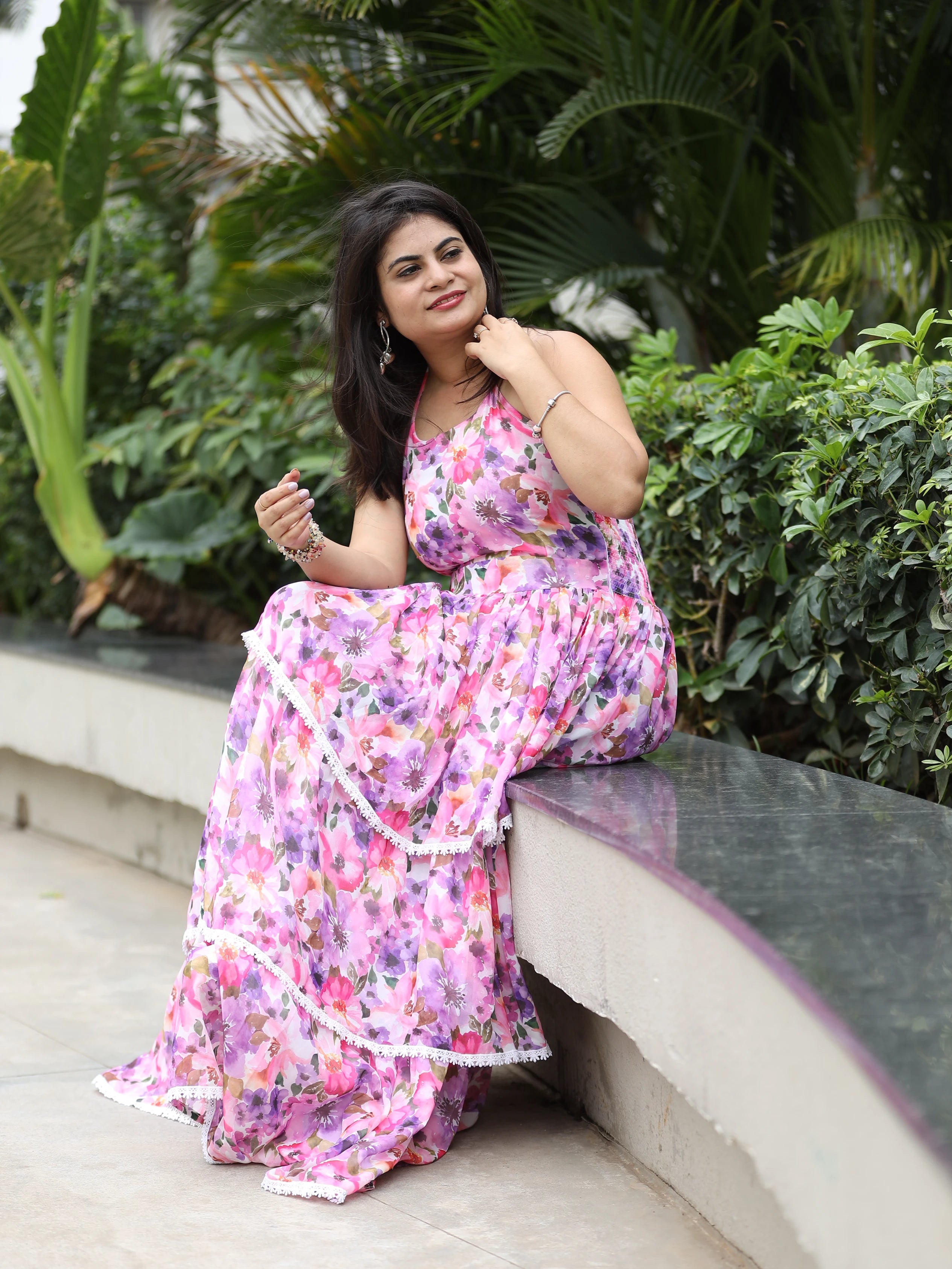 Petal Swirl Maxi