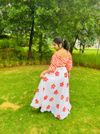 Blossom Breeze Skirt Top Set