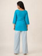 Aqua Pearl Comfort Kurti