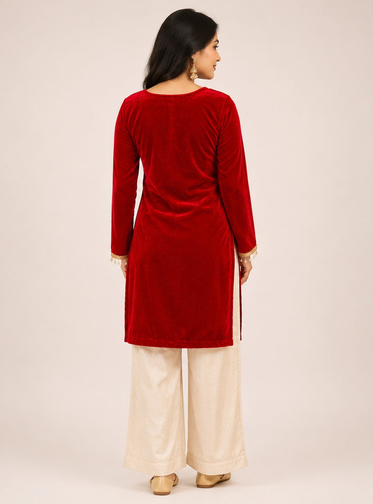 Laal Noor Pakistani Kurti