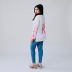 Aadhya Pink Chikankari Corset Kurti