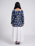Sharvari Floral Corset Kurti