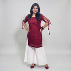 Ruby Dori Sleeve Hakoba Kurti