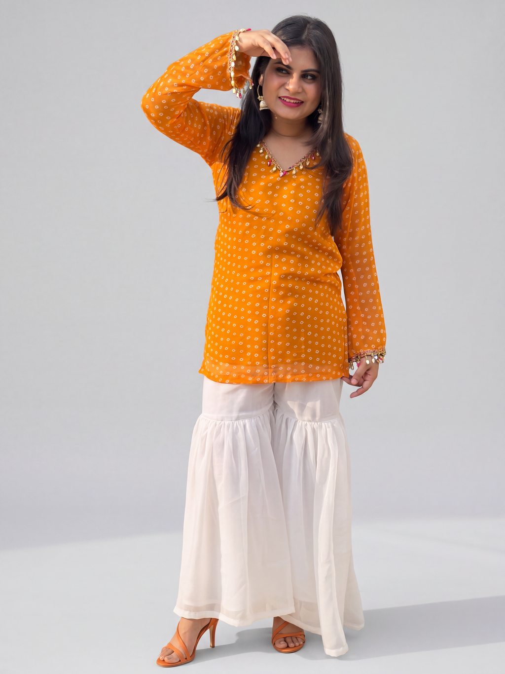 Haldi Kota Doria Kurti