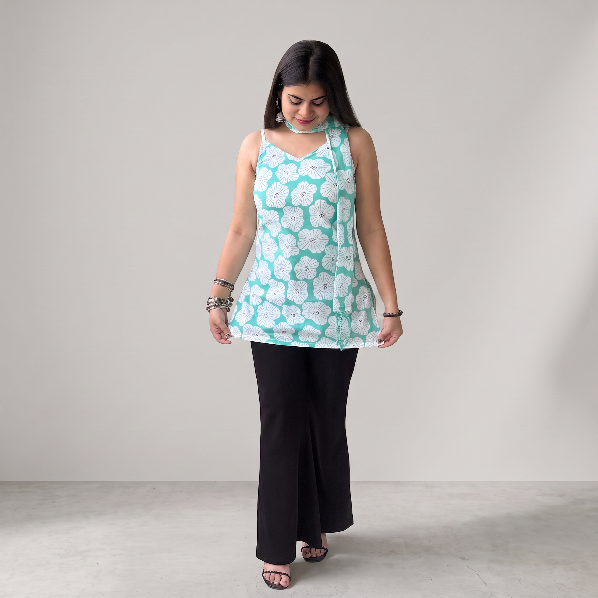 Prakriti Bloom Corset Kurti