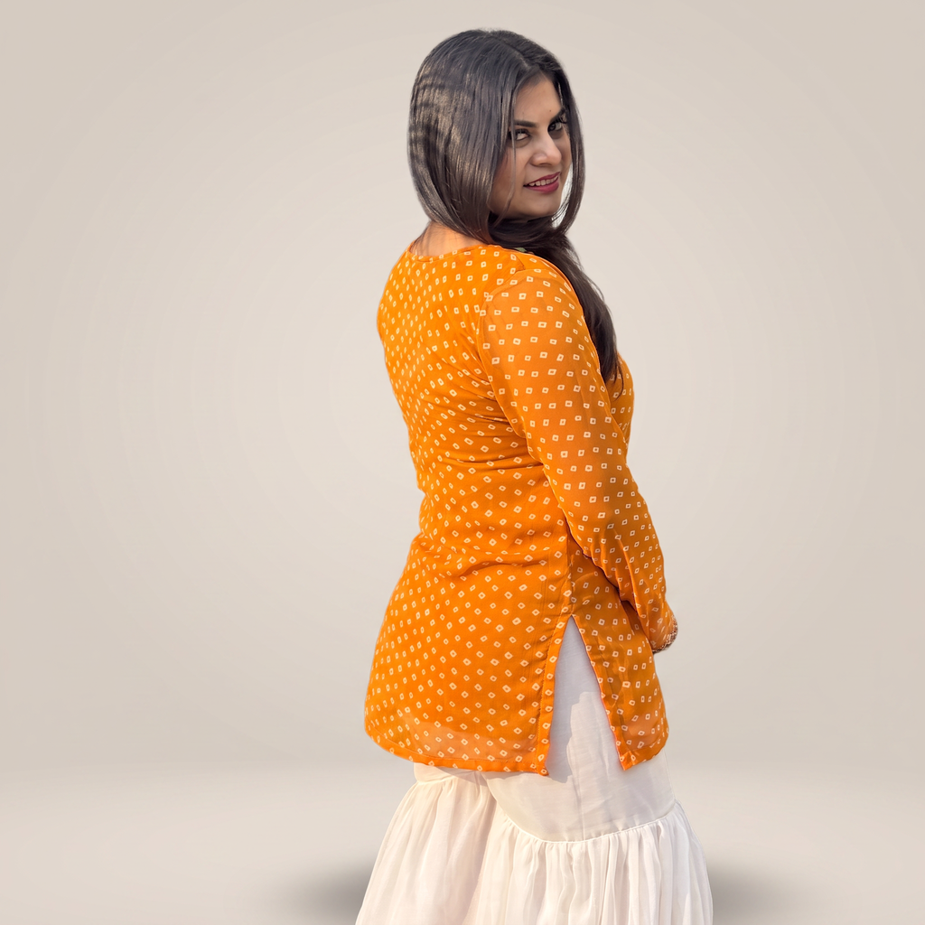 Haldi Kota Doria Kurti