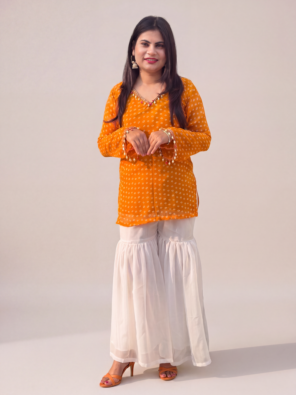 Haldi Kota Doria Kurti