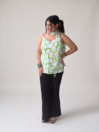 Lime Blossom Corset Kurti