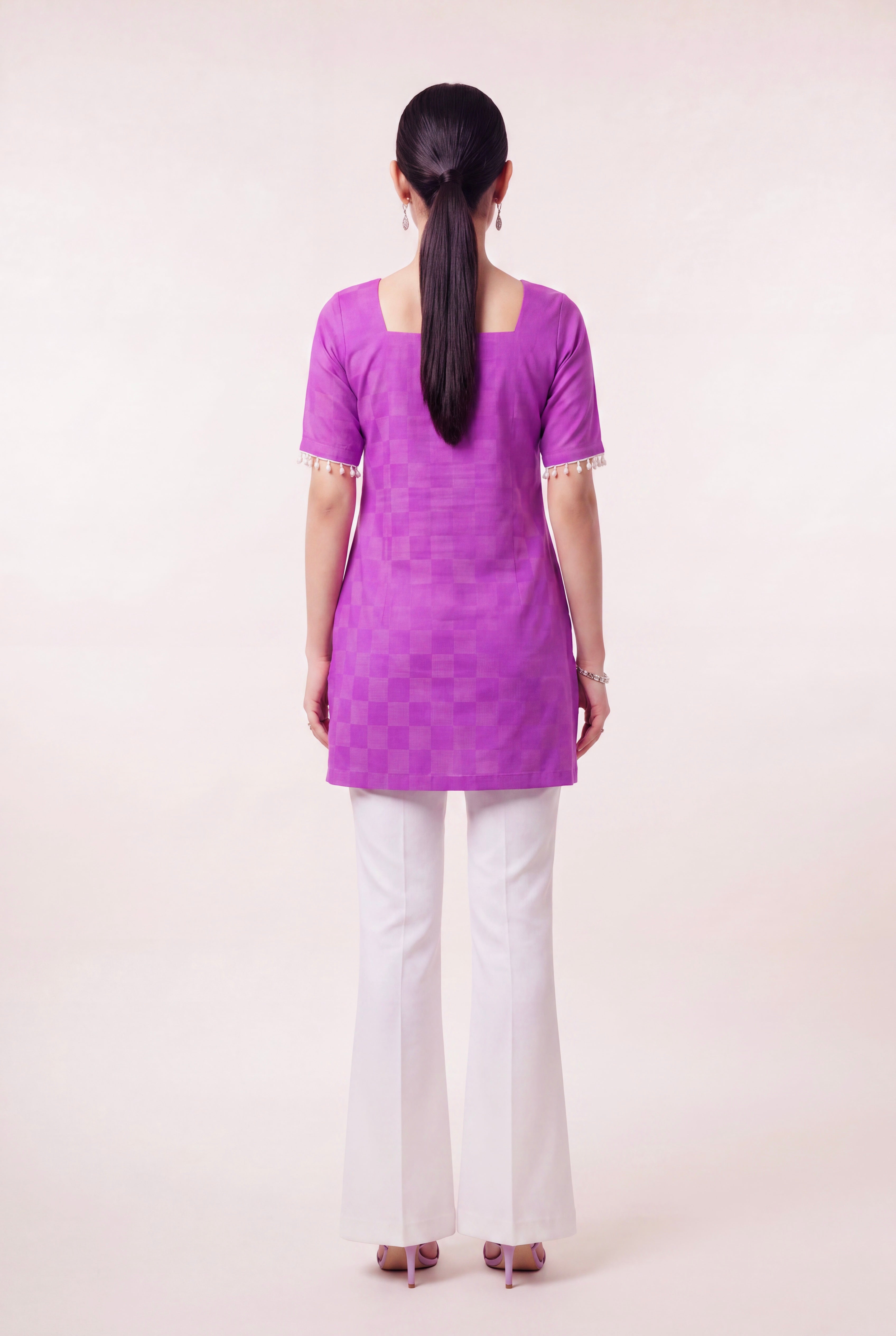 Lavina Pearl Sleeve Kurti